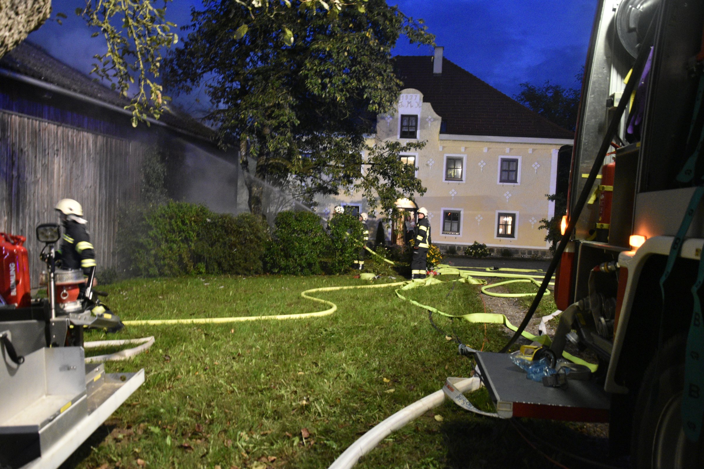 2023 09 19 FF Andorf Hackschnitzelheizungsbrand inZell an der Pram FFA6395