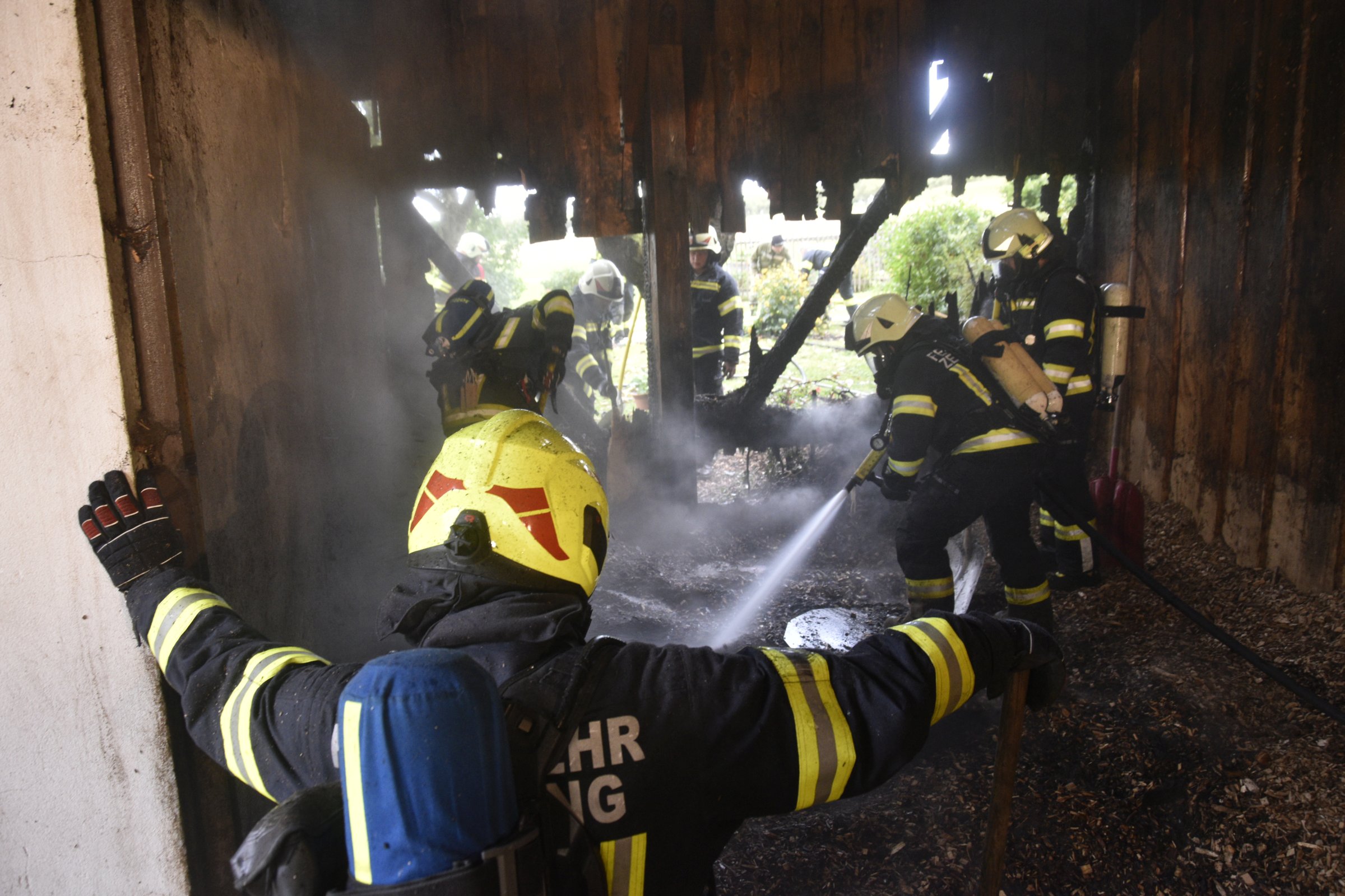 2023 09 19 FF Andorf Hackschnitzelheizungsbrand inZell an der Pram FFA6562