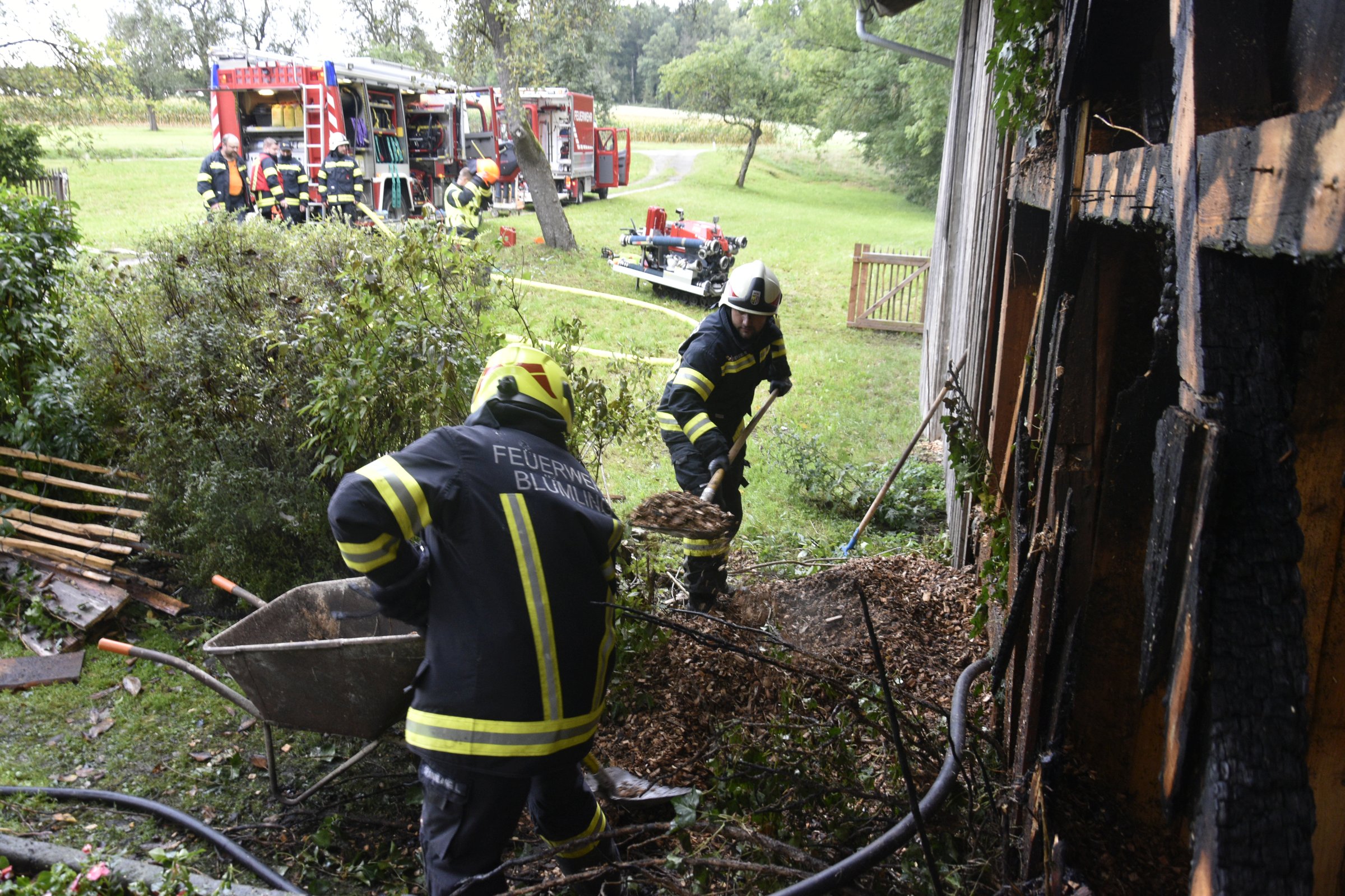 2023 09 19 FF Andorf Hackschnitzelheizungsbrand inZell an der Pram FFA6641