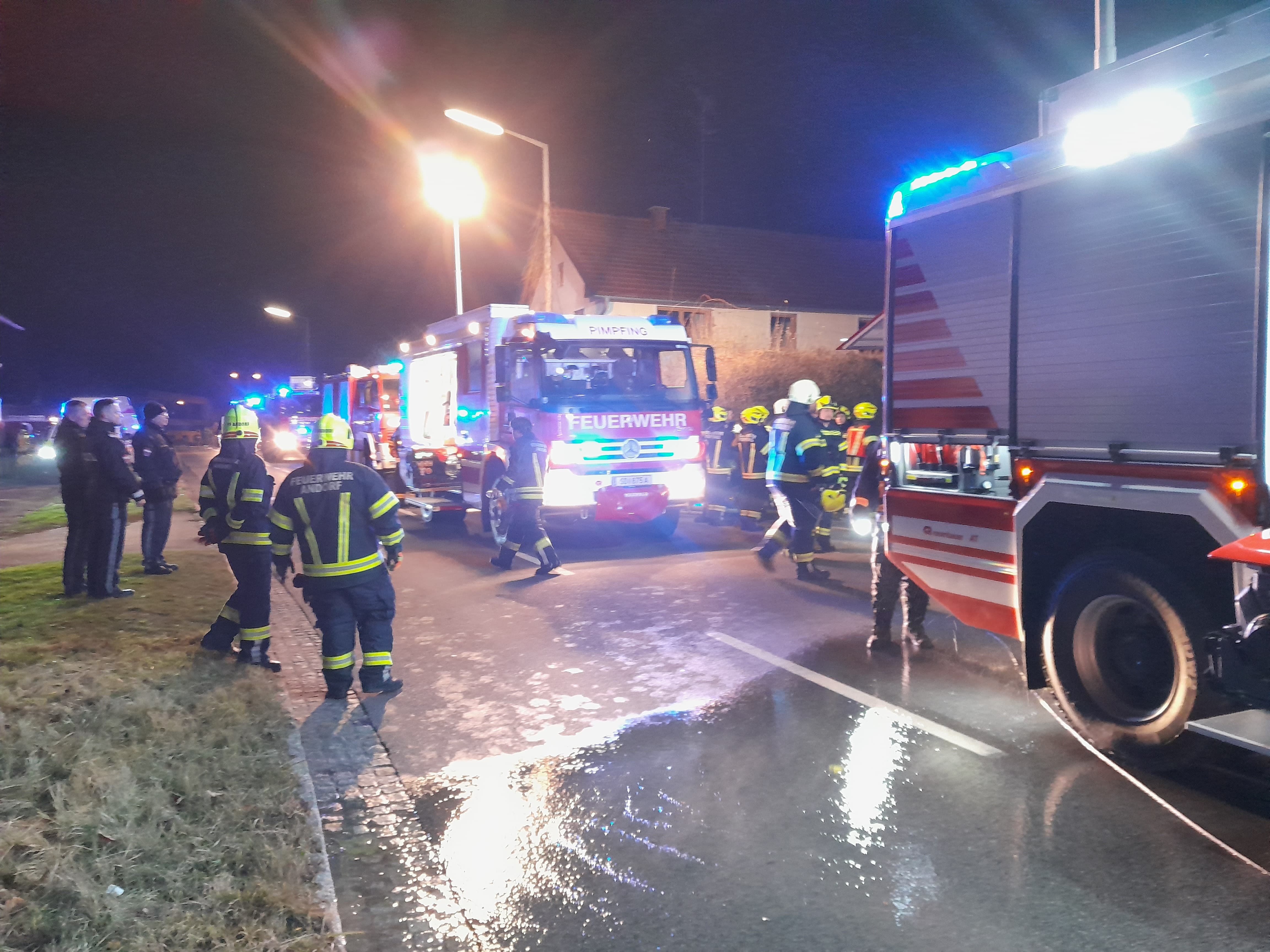 2024 01 05 FF Andorf Wohnhausbrand Harter Strasse 001