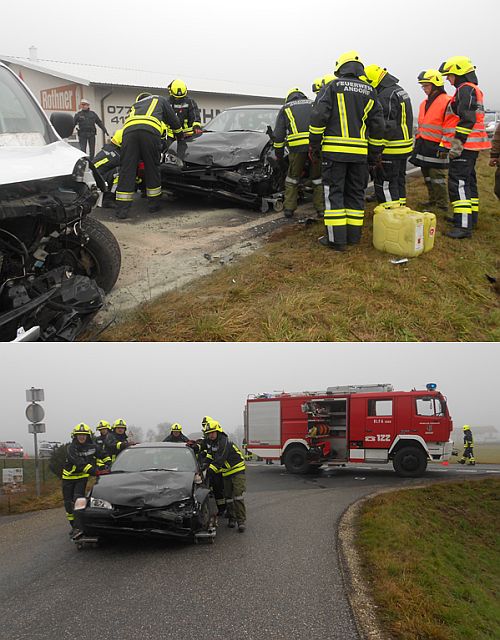 Verkehrsunfall auf der Bundesstraße B137 - 24.12.2013