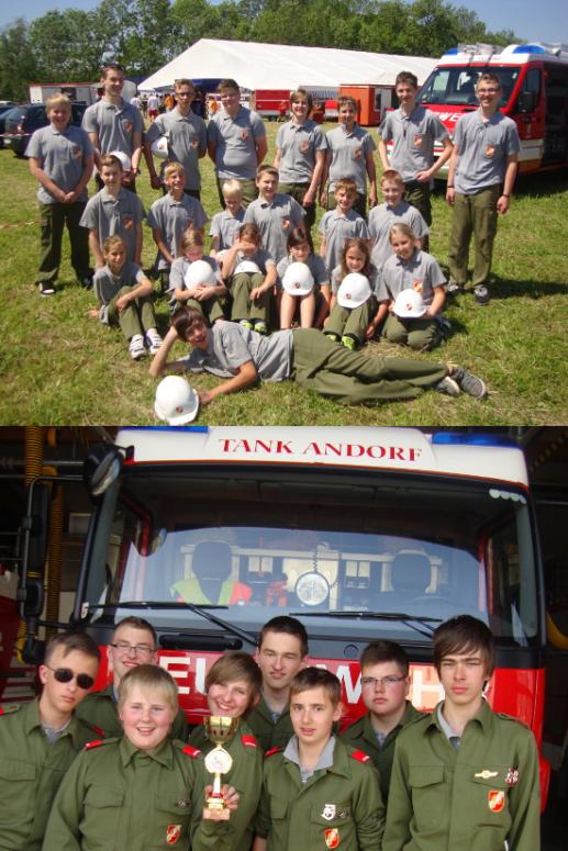 Jugendgruppe der Feuerwehr Andorf 2012